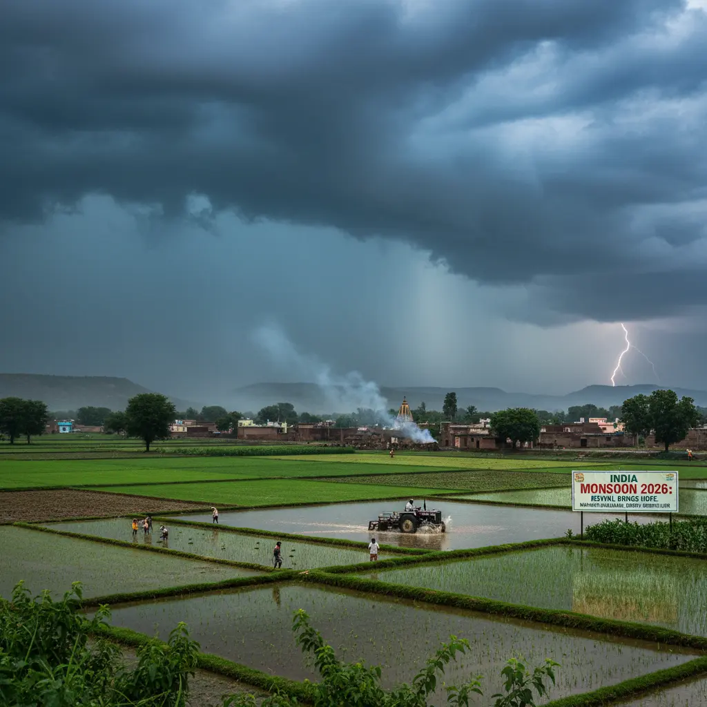 Monsoon Advances Across Central India
