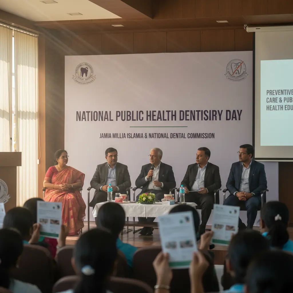 National Public Health Dentistry Day Observed.