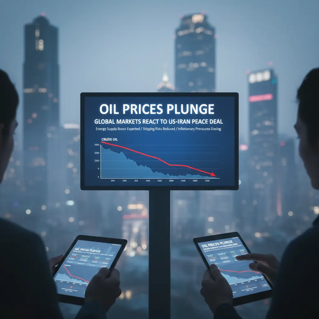 Oil Prices Fall Following Peace Agreement