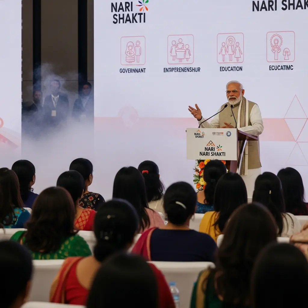 PM Modi Highlights Women's Empowerment Achievements