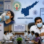 Andhra Pradesh Reports COVID Monitoring Measures.