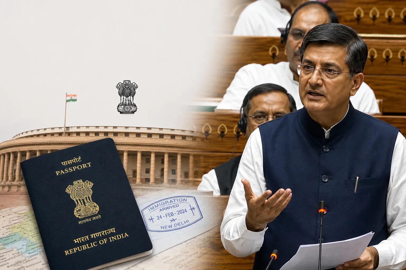 Centre Clarifies Passport Policy in Parliament