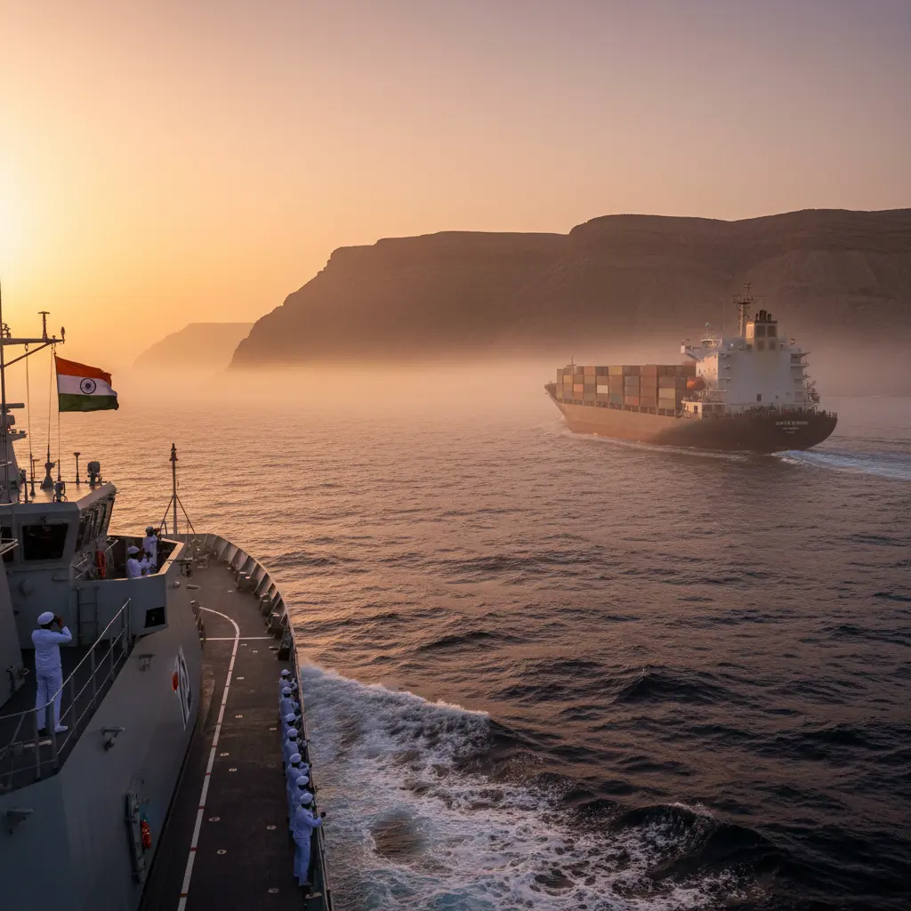 India Condemns Commercial Vessel Attack Near Oman, Calls for Urgent De-escalation