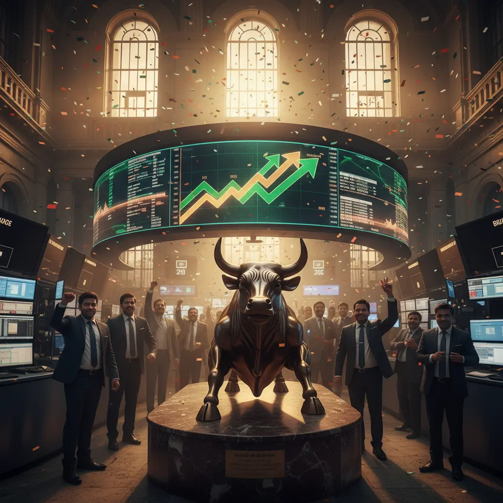 Sensex, Nifty End Higher on Auto Earnings Boost.