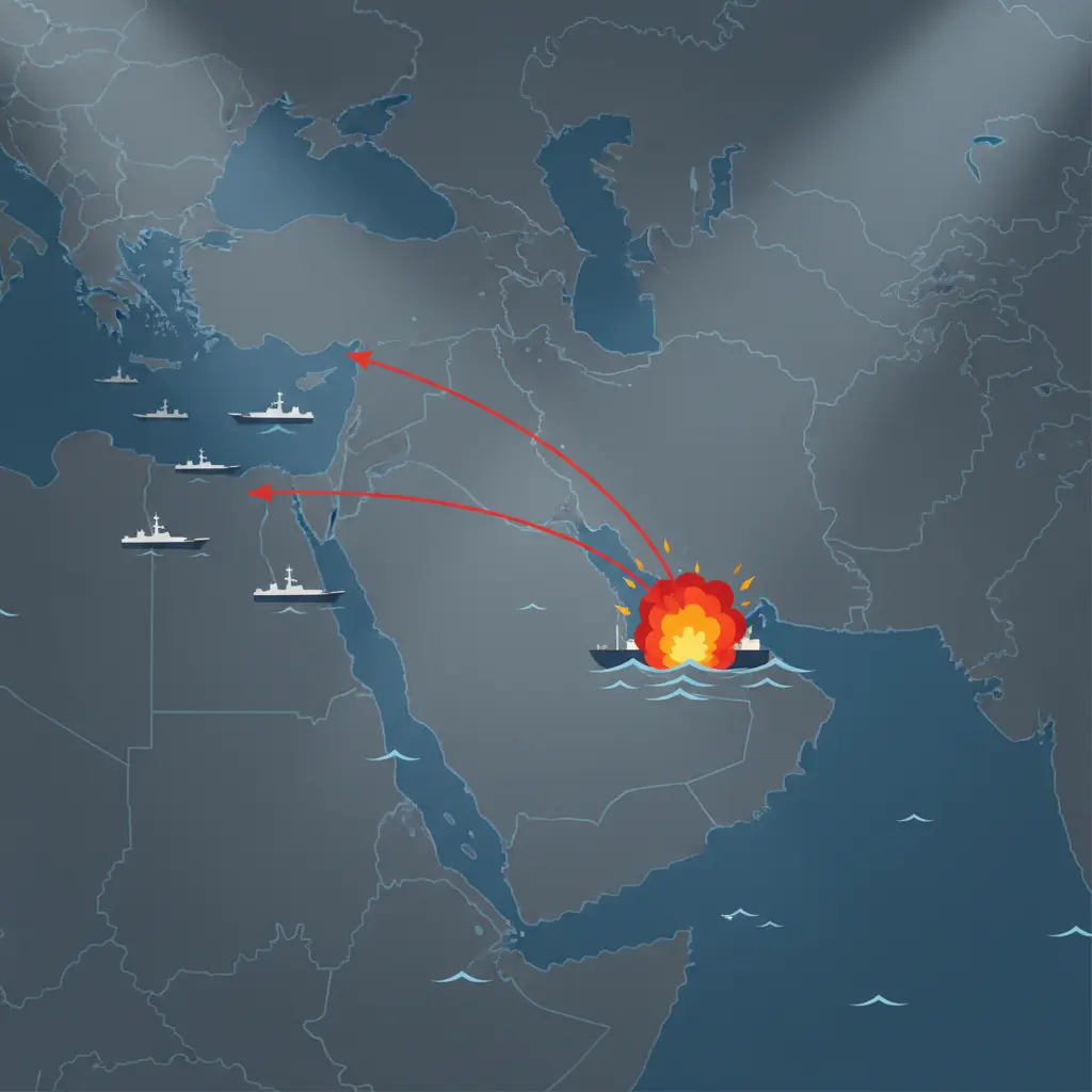 US Strikes Iran Again as Strait of Hormuz Tensions Explode.