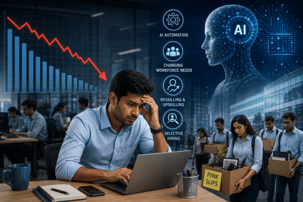 India's IT-BPM Hiring Outlook Cools As AI Reshapes Workforce Needs