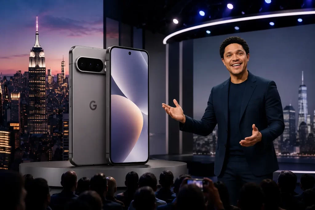 Google's Pixel 11 Launch Set for August 12 in New York, Trevor Noah to Host.