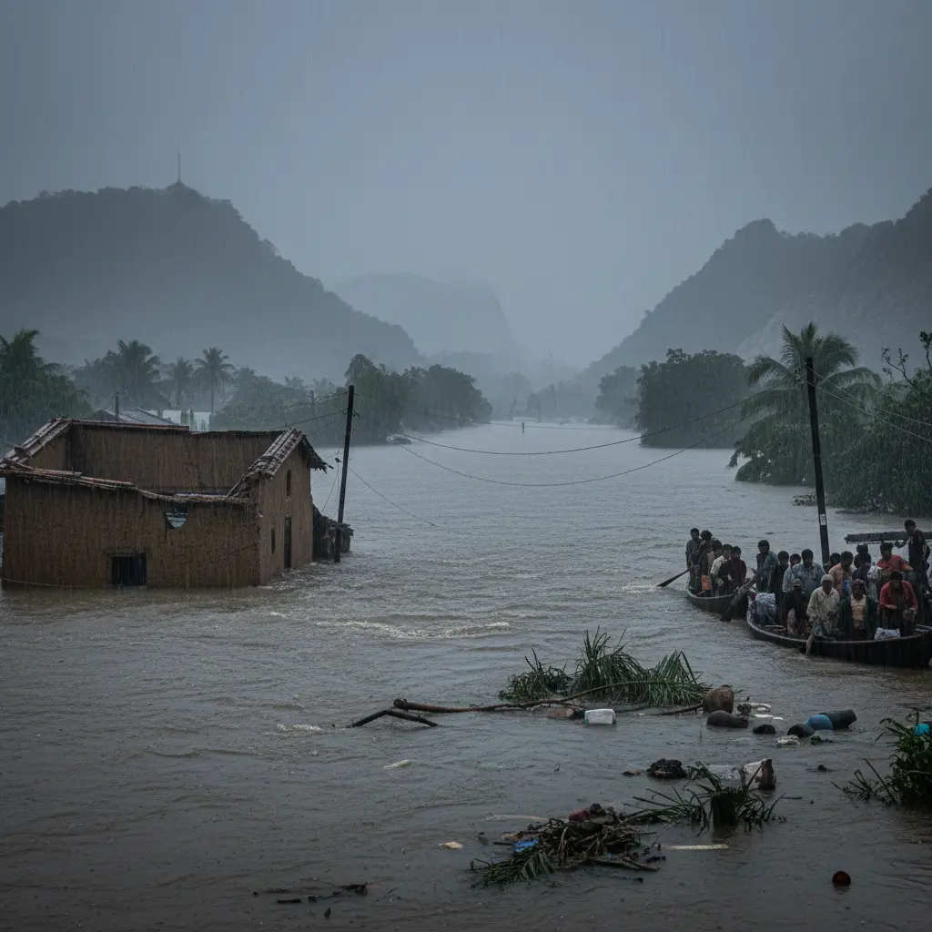 India Faces Monsoon Fury as Odisha Floods Force High Alert.