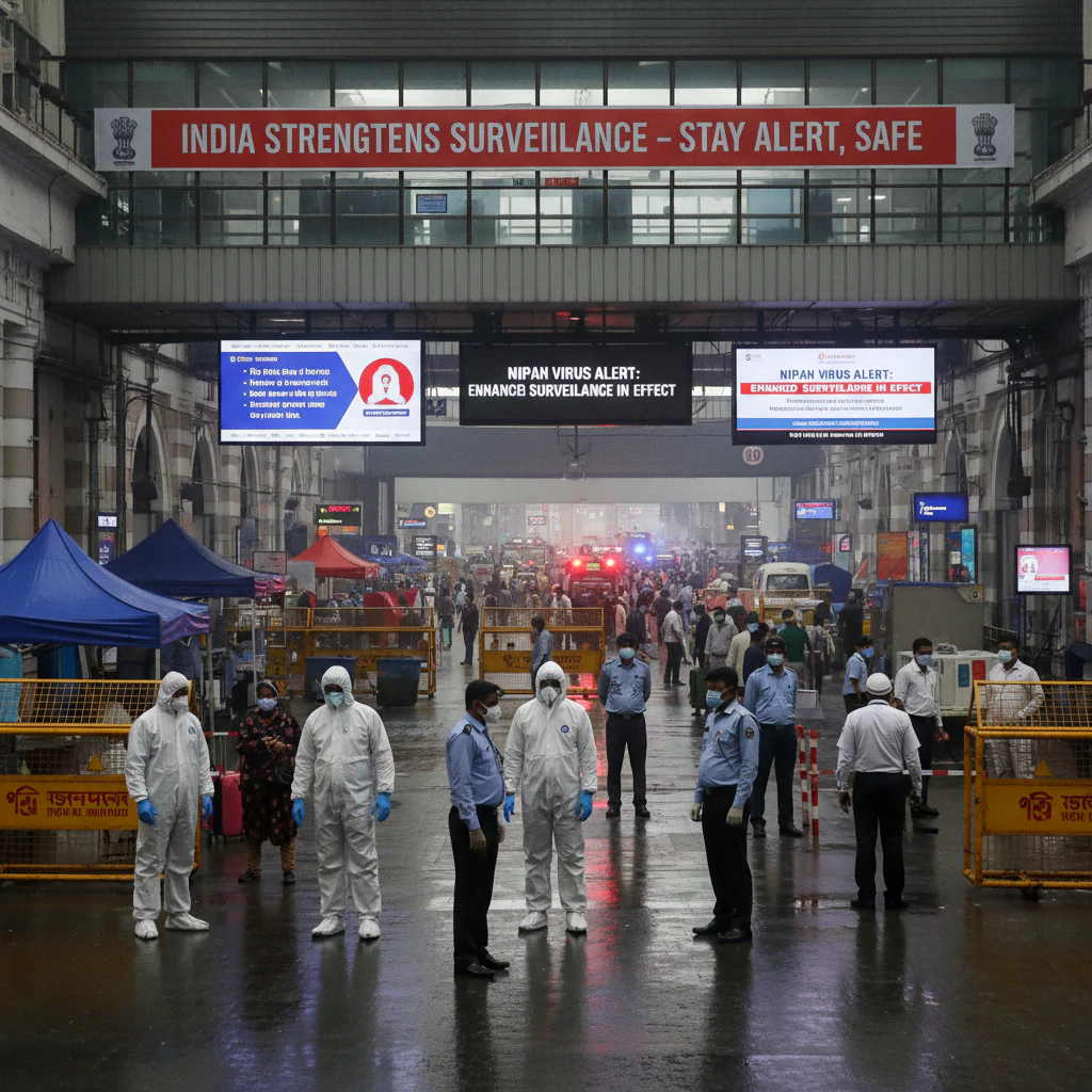 India Strengthens Surveillance After Nipah Virus Cases in West Bengal