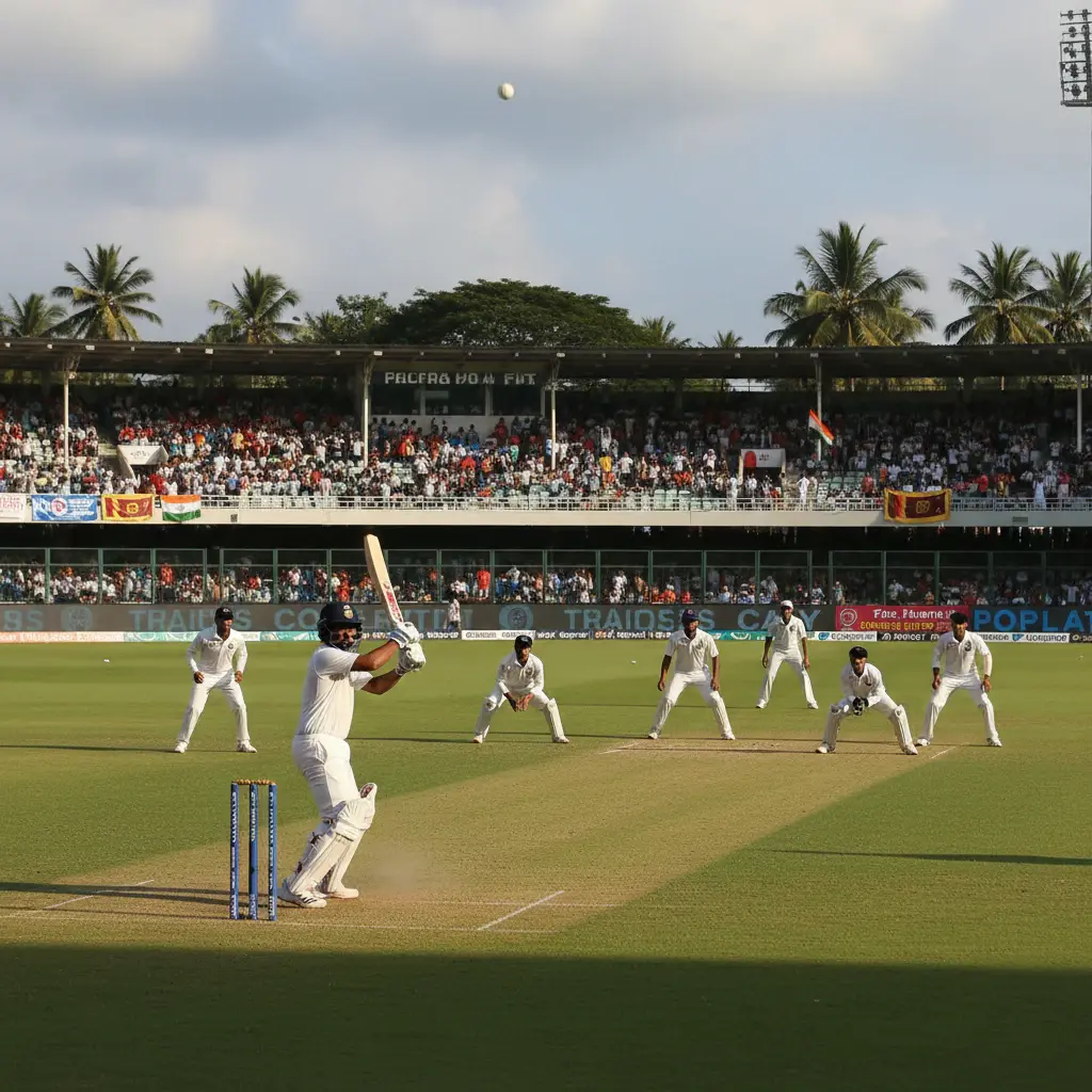 India's Test Tour of Sri Lanka Underway After a Strong Batting Show in Colombo.