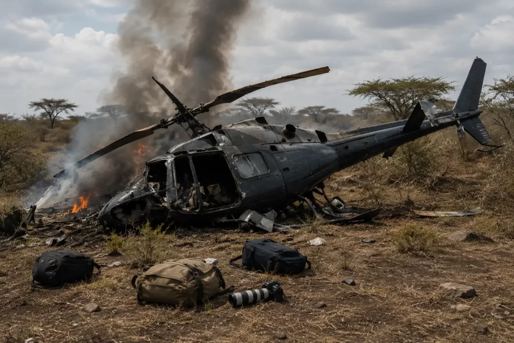 Safari Helicopter Crash in Kenya Kills Seven, Including Five Americans and a Florida-Based NBC Journalist.