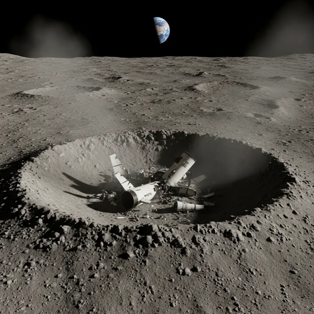 SpaceX Rocket Debris Creates New Crater on the Moon.
