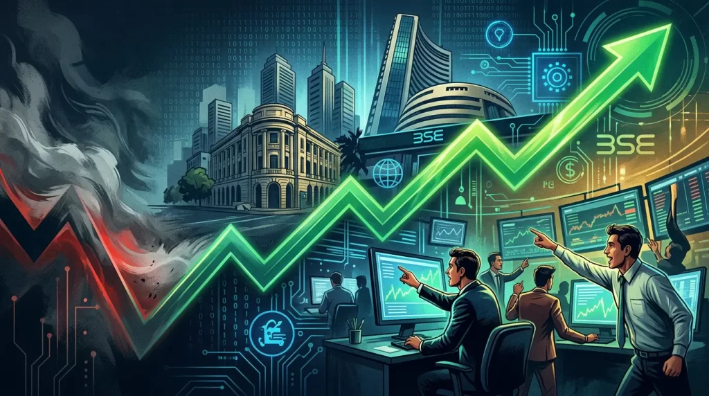 Sensex Today: IT Stocks Power a 1,100-Point Rebound as Dalal Street Shakes Off a Rough Start