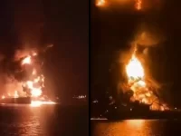 Indian oil tanker attack near Basra kills sailor.
