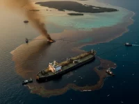 Oil Tanker Leak Off Oman Creates Massive Slick Near Protected Marine Reserve.