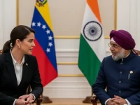Venezuela Acting President Begins India Visit
